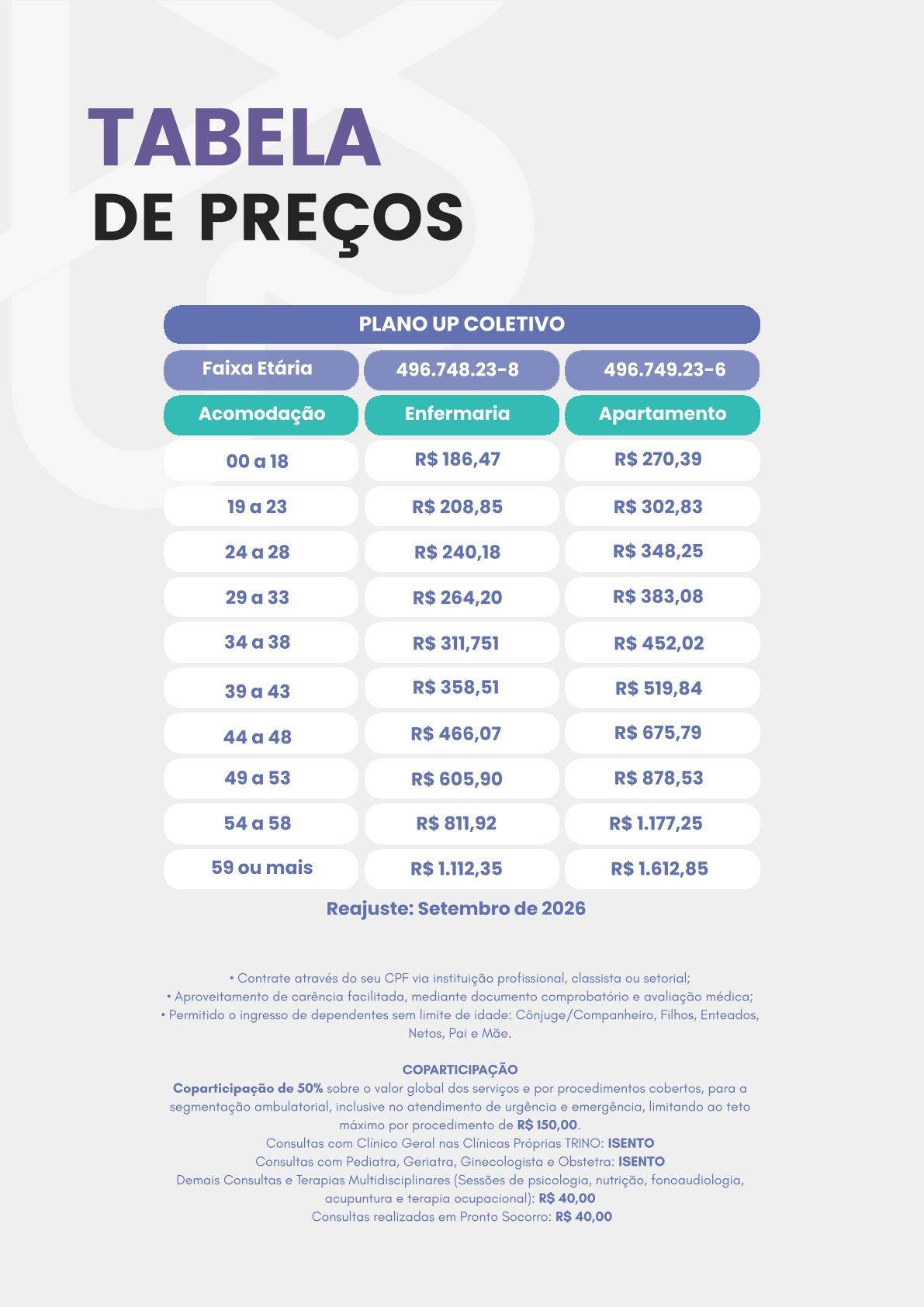 Trino Saúde Coletivo por Adesão – Cachoeiro de Itapemirim